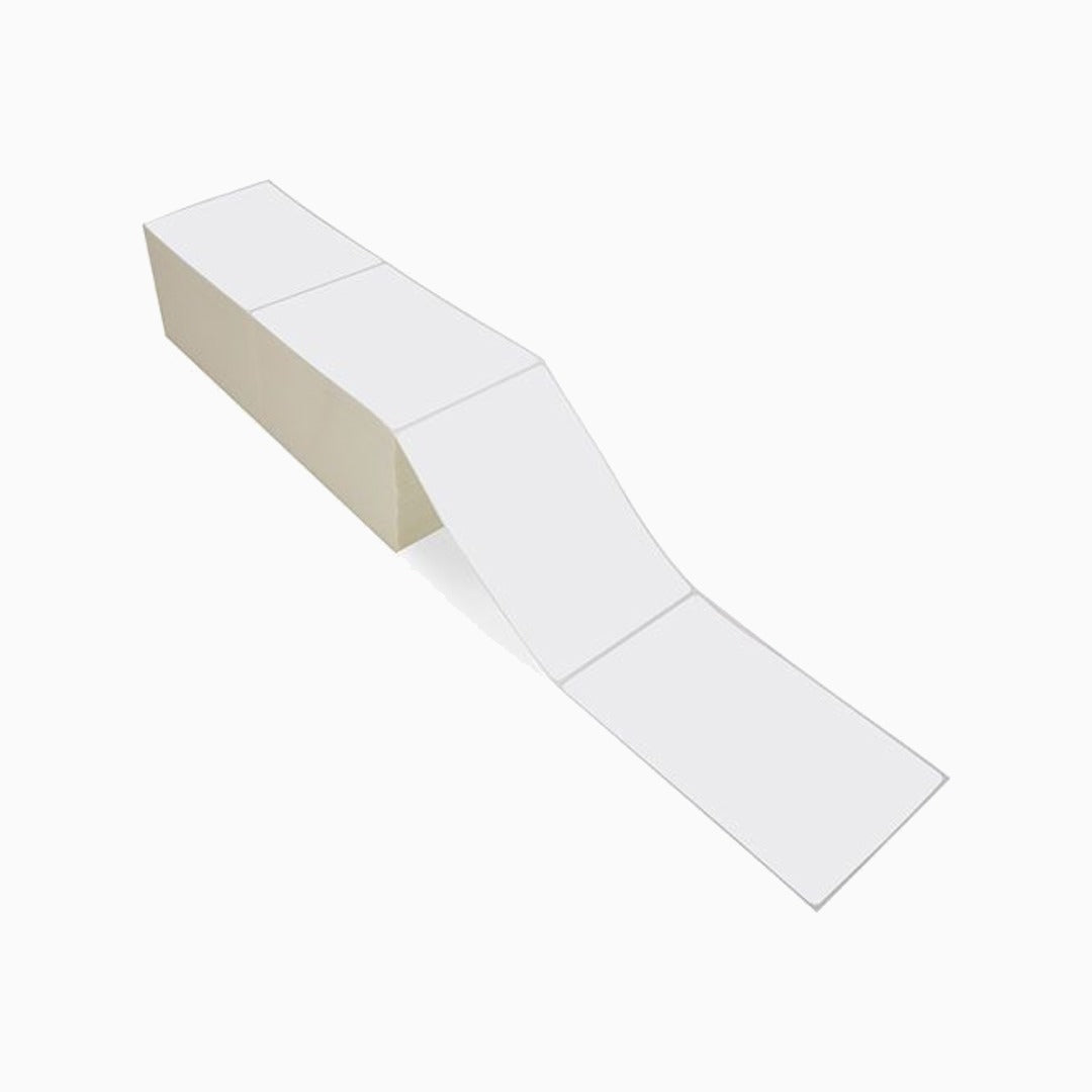 Classic 4" x 6" Fan-Fold Thermal Labels (4 Stacks of 1,000)