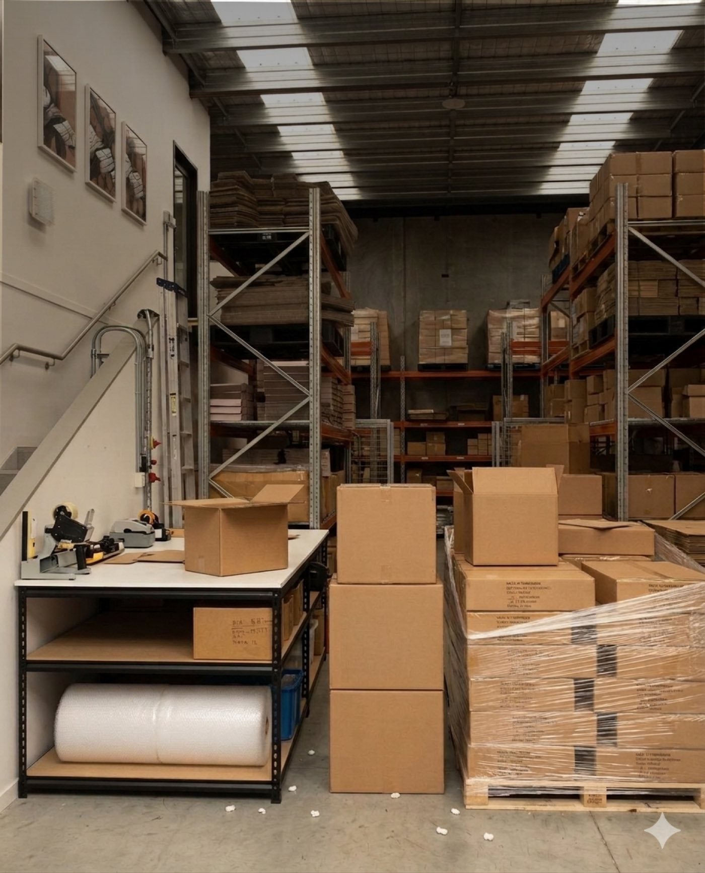 Everything your warehouse ships with.